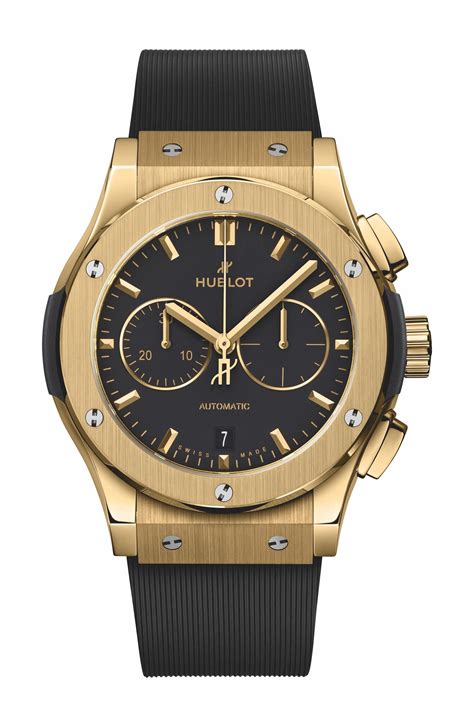 hublot classic fusion chronograph gold